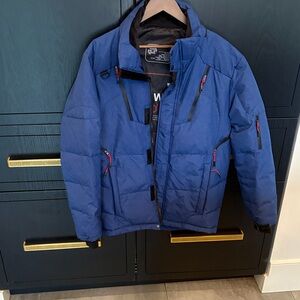 Kids Blue Puffer Jacket